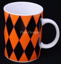 Starbucks HALLOWEEN HARLEQUIN Coffee Mug